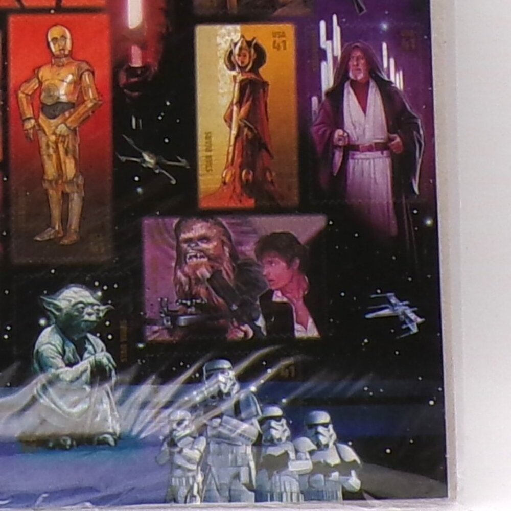 Star Wars 41 cent Stamp Set - Brand New! - Picture 6 of 10